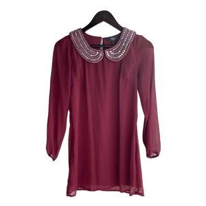 Iska London Dress Beaded‎ Collar